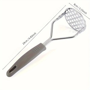 Stainless Steel Potato Masher 304 Grade Manual Kitchen Tool For Baby Food And Household Use - Product Image 3