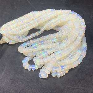 Cuentas de Ópalo Etíope Natural en Forma de Rondelle para la Fabricación de Joyas a Precio de Mayoreo, Compre en Línea - Product Image 4