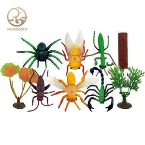Directo de fábrica al por mayor personalizado 3D realista PVC insectos figura conjuntos Venta caliente Animal insecto acción juguetes para la colección - Product Image 1