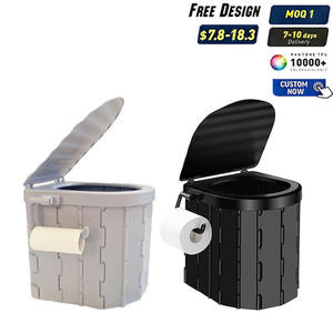 Toilettes portables pour adultes, pot de voyage, commode, seau, pour voiture, extérieur, randonnée, tente, bateau, plage, maison - Product Image 1