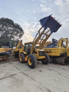 Chargeuse-pelleteuse d'occasion en excellent état JCB 4CX sur roues, moteur, boîte de vitesses, pompe d'origine, performances exceptionnelles - Product Image 2