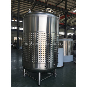 Serbatoio di Stoccaggio in Acciaio Inox a Capacità Variabile Personalizzato, Piccoli Serbatoi Domestici da 100 Litri, 150t, 1000l, Attrezzatura per la Produzione di Vino - Product Image 1