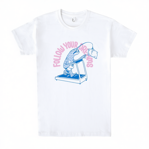Camiseta Follow Your Dreams, camiseta gráfica blanca unisex - Product Image 2