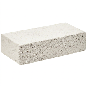 Molde Irregular para Ladrillos Refractarios de 9" X 9" X 2.5" para Herramientas de Joyería, Material de Silicona, Color Blanco - Product Image 1