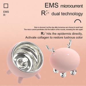 Brosse nettoyante électrique pour le visage 3 en 1, brosse rotative en silicone pour le visage, nettoyage en profondeur, exfoliation de la peau, masseur facial imperméable - Product Image 5