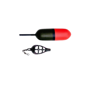 <span class=keywords><strong>Flotteur</strong></span> de pêche en bois de balsa sur mesure Bobber détachable pour système de distribution d'appâts - Product Image 2