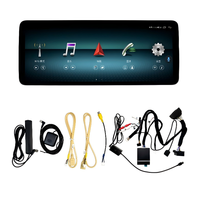 2,8 GHz Android 13 GPS WiFi LTE para CarPlay pantalla táctil LCD Auto Radio para mercedes-benz CLS Clase C 2015-2019 DSP USB