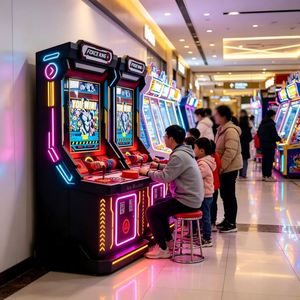 Machine de jeu Force King Arm à monnayeur, jeu d'arcade de test de force sportive en intérieur, équipement de divertissement commercial - Product Image 5