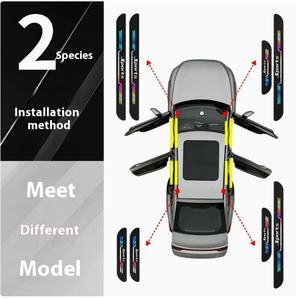Autocollant universel personnalisé pour portière et <span class=keywords><strong>coffre</strong></span> <span class=keywords><strong>de</strong></span> voiture, <span class=keywords><strong>protection</strong></span> anti-collision, imperméable, écologique, réutilisable, laser, <span class=keywords><strong>seuil</strong></span> <span class=keywords><strong>de</strong></span> <span class=keywords><strong>protection</strong></span> - Product Image 2