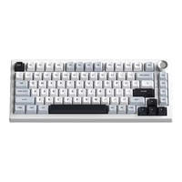 Clavier mécanique personnalisé K81 à trois modes, rétroéclairage RGB, étanche, gravures latérales, sans fil, pour le bureau et les jeux e-sport