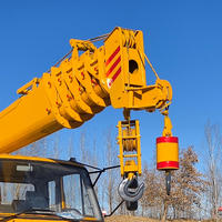 Grue mobile sur camion de 16 tonnes personnalisable, certifiée CE, idéale pour la construction, les ponts et les projets gouvernementaux – Meilleure vente