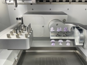 Fresatrice dentale per fresatura a umido <span class=keywords><strong>Zirconia</strong></span> 5 assi CAD CAM per fabbrica dentale - Product Image 3