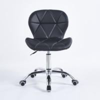 Tabouret de bar réglable de style moderne pour la maison, chaise de bureau pivotante, tabouret de bar en métal à dossier haut, chaises de bar pivotantes