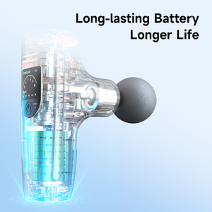 Pistolas de masaje de amplitud <span class=keywords><strong>Variable</strong></span> de mano de cuerpo de bolsillo Mini pistola de masaje eléctrica Fascial pequeña de músculo profundo - Product Image 4