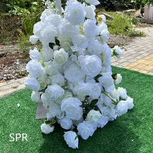 SPR Artificielle Palmier Tropical bouquet de mariée Plante Monstera Grande Feuille Verte pour Hawaïen Jungle Plage Fête D'anniversaire Table Décor