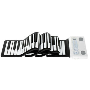 Roll-Up Piano 88-<b>Key</b> Thickened Professional Folding Keyboard For Adults Beginners Electronic Piano With <b>Usb</b> Dual Power - Product Image 2
