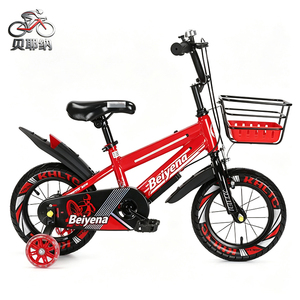 <span class=keywords><strong>Bicicleta</strong></span> Infantil Ligera con Marco Anticorrosión, Neumáticos Gruesos de Goma <span class=keywords><strong>y</strong></span> Decoración de Dibujos Animados para Niños Pequeños - Product Image 2