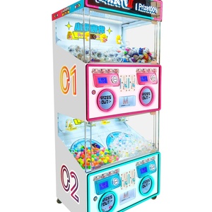 ตู้เกมอาร์เคดขนาดใหญ่ - ตู้ขายขนมและตุ๊กตาหยอดเหรียญสำหรับผู้เล่นสี่คน - ตู้เกมอาร์เคดหยอดเหรียญ - Product Image 3