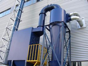 <span class=keywords><strong>Collecteur</strong></span> de poussière industriel à sac, filtre à sac rotatif à pulvérisation - Product Image 6