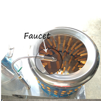 QDMECH Plumeuse automatique tout-en-un en acier inoxydable pour volailles, poulets et pigeons, 220V