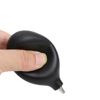 Souffleur d'air en caoutchouc OEM personnalisé de haute qualité pour le nettoyage des objectifs d'appareil photo, des claviers de téléphone, avec logo personnalisé