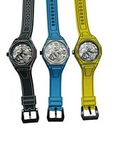 Montre à quartz créative à pixels de style bande dessinée bidimensionnelle, tendance mode et créative, pour étudiants du collège