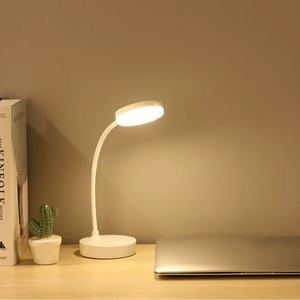 โคมไฟตั้งโต๊ะป้องกันดวงตาสำหรับการเรียนรู้ โคมไฟอ่านหนังสือแบบชาร์จไฟได้ โคมไฟข้างเตียงในห้องนอน - Product Image 5