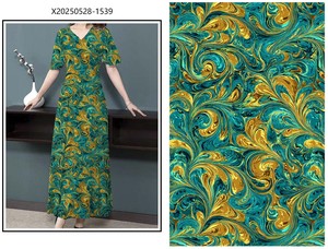 Tela de Rayón 100% de Alta Calidad para <span class=keywords><strong>Vestidos</strong></span> de Mujer - Product Image 3