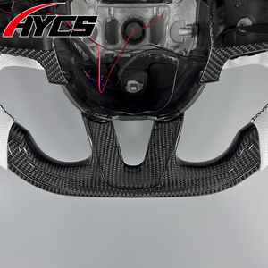 Accessoires intérieurs de voiture personnalisés Volant en fibre de carbone forgée pour Dodge Challenger Charger SRT HELLCAT 2015-2024 LED - Product Image 5