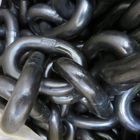 Chaîne en acier allié G80 avec revêtement noir pour élingues et équipements de levage industriels