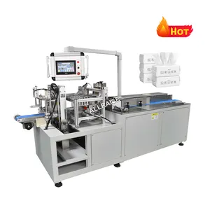 High Quality Automatic Clean Face Towel Sanitary Napkin Pad Flow Packing Machine For Disposable Cotton Towel