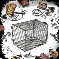 Cage à oiseaux en treillis soudé galvanisé à chaud CE avec mailles carrées, taille personnalisée pour l'élevage de perroquets et de volailles