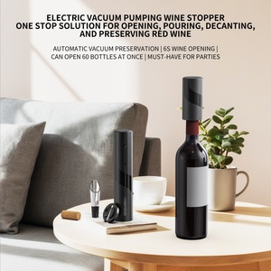 Ouvre-bouteille à vin personnalisé à piles, ouvre-bouteille à vin électrique avec logo personnalisé, ensemble d'ouvre-bouteille à vin électrique - Product Image 3