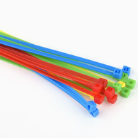 Bridas de nailon autoblocantes con resistencia a la tracción de 8 kg para el agrupamiento de cables eléctricos, con certificación RoHS, CE y REACH.