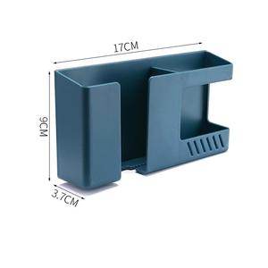 No Drilling Wall-mounted Phone Charging Hanging Box for Bathroom and Living Room Phone Holder <b>Remote</b> <b>Control</b> <b>Storage</b> Shelf - Product Image 4