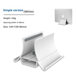 Đa Chức Năng Trọng Lực Dọc Máy Tính Xách Tay Làm Mát Đứng Kim Loại Máy Tính Để Bàn Khung Giá Cho Máy Tính Máy Tính Bảng Lưu Trữ Tạo Tác - Product Image 6