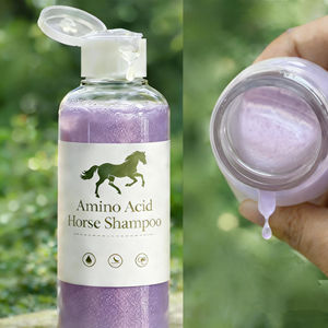 <span class=keywords><strong>แชมพู</strong></span>ม้าสูตรอะมิโนแอซิดสำหรับม้าขาว ช่วยเพิ่มความเงางามด้วยไมก้าสีม่วงเพื่อเพิ่ม<span class=keywords><strong>ประกาย</strong></span>พิเศษ - Product Image 1