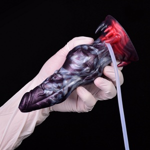 NNSX Fantasy Ejaculation Animal <b>Dildo</b> with Suction Cup Squirting <b>Dildo</b> for Women Masturbation Silicone Sex Toys for Men Women - Product Image 4