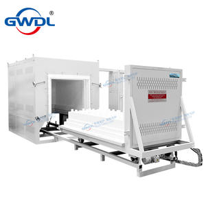 CE approvato 1400 gradi di sinterizzazione ad alta temperatura attrezzature di risparmio energetico laboratorio carrelli focolare forno - Product Image 1