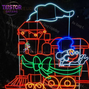 Lumière à motif de Noël illuminée pour les centres commerciaux, les places publiques et les installations paysagères festives - Product Image 3