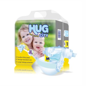 Couches-culottes jetables très vendues pour bébés, en coton, qualité supérieure, anti-fuites 3D, pour bébés plus grands, certifiées ISO, du Sud - Product Image 1