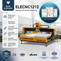 Machine de gravure CNC 4x4 abordable pour le bois, routeur de bureau 1212 pour les amateurs, outil de traitement de l'acrylique, du MDF et du PVC pour la fabrication de signalétique