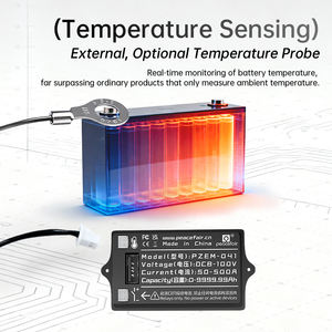 Peacefair PZEM-041 voltmètre numérique wattmètre de courant 12V 48V testeur de batterie de capacité <span class=keywords><strong>d</strong></span>'énergie avec sortie <span class=keywords><strong>d</strong></span>'alarme - Product Image 4