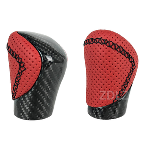 إكسسوارات رأس تروس السيارات من ألياف الكربون لتويوتا هايلكس لوفو كروس برادو - Product Image 1