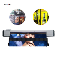 Imprimante à solvant écologique I3200 Imprimante à solvant écologique grand format et traceur de découpe Machine d'impression tout-en-un pour autocollant en vinyle