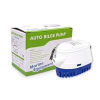 Pompe de cale marine 12V submersible automatique alimentée par batterie pour camping-car, yacht, bateau rapide
