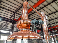 2000L Jack Daniels Savoy Brandy H Distillery Equipment Pot Stills G pour le traitement de la bière et la fabrication du whisky Machine