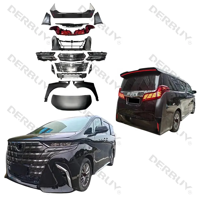 cars used for to yo ta alphard upgrade 30 to 40 alphard bodykit model 2024 car alphard 2013 accessories