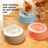 Gamelle flottante anti-renversement et anti-étouffement grande capacité pour animaux de compagnie – Gamelle de nourriture lente pour chiens et chats en polypropylène