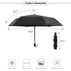 2025 New Design Ultra Light and Ultra Smooth Hi-tech Fabrics Compact <b>Umbrella</b> Easy Clearing up for Girl - Product Image 2